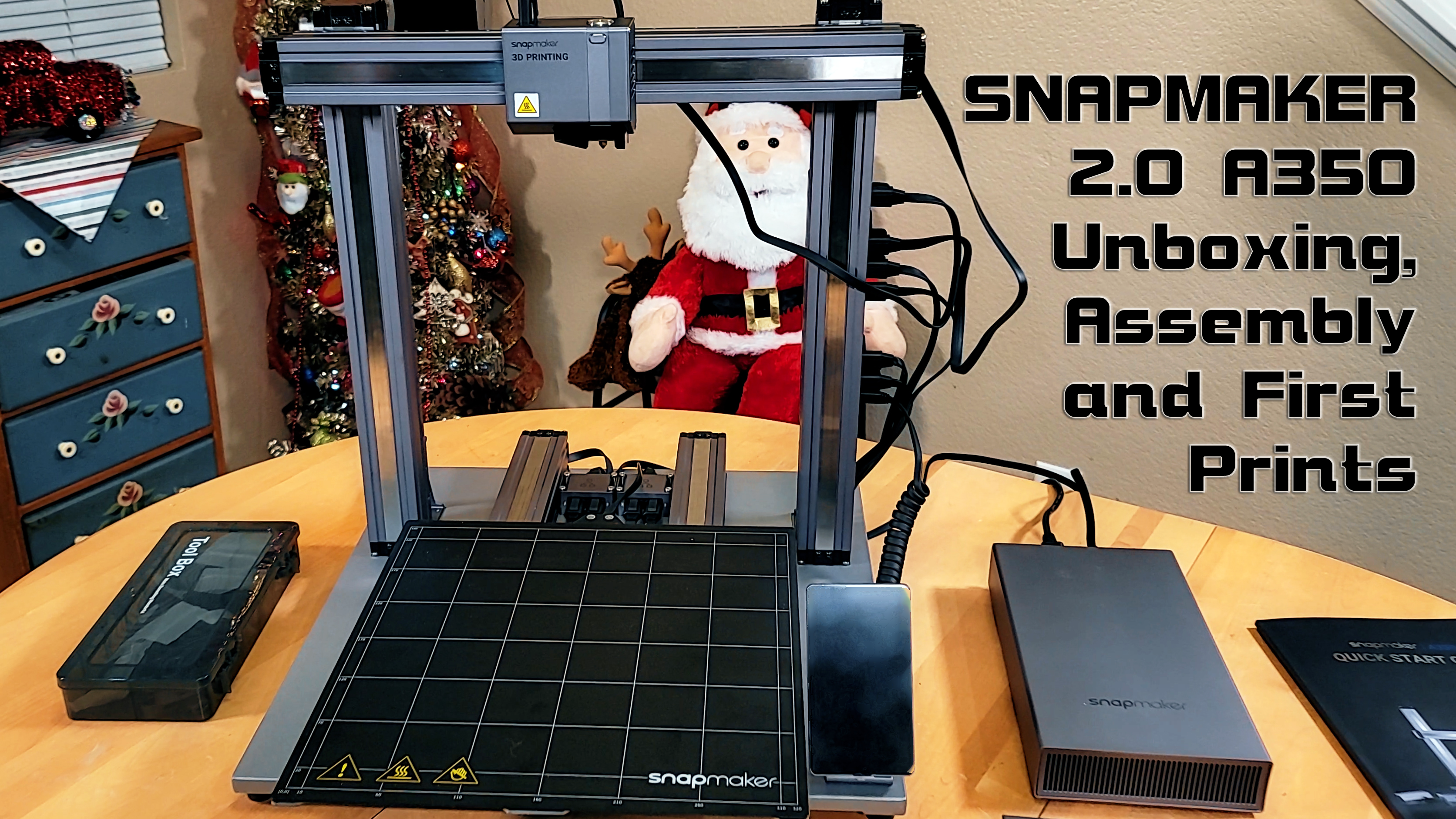 Unboxing the new Snapmaker 2.0 A350 3D Printer, Laser, CNC
