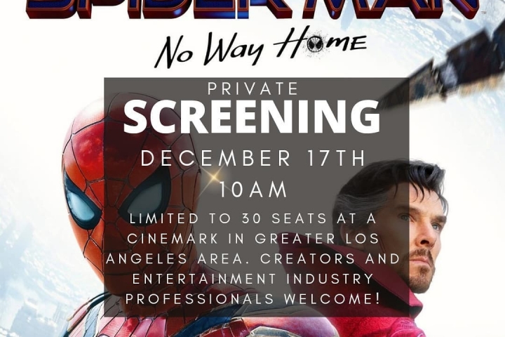 We Are Hosting a "Spider-Man: No Way Home" Screening!